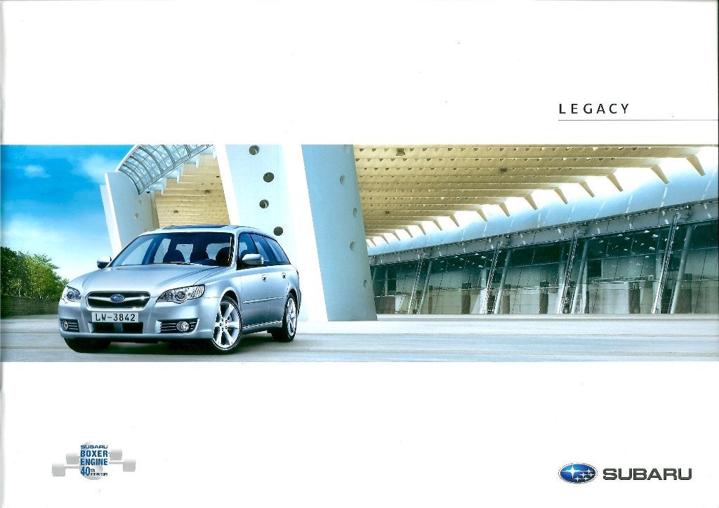 Brochure Subaru Legacy 2007, Ophalen of Verzenden, Gelezen, Overige merken