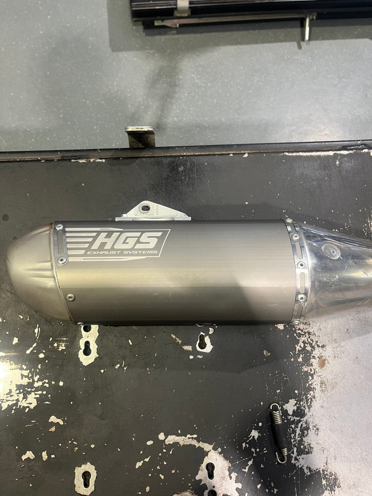 YZF250 HGS UITLAATSYSTEEM COMPLEET!!, Motoren, Ophalen, Gebruikt