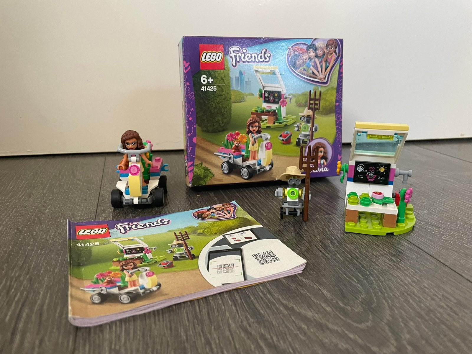Lego Friends 41425 Olivia's Bloemen Tuin, Ophalen of Verzenden, Zo goed als nieuw, Overige merken