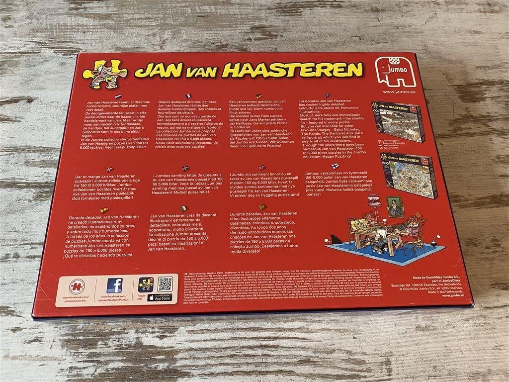 Jan van Haasteren - Vertrekhal 1000 stuks [s4], Verzenden, 500 t/m 1500 stukjes, Zo goed als nieuw