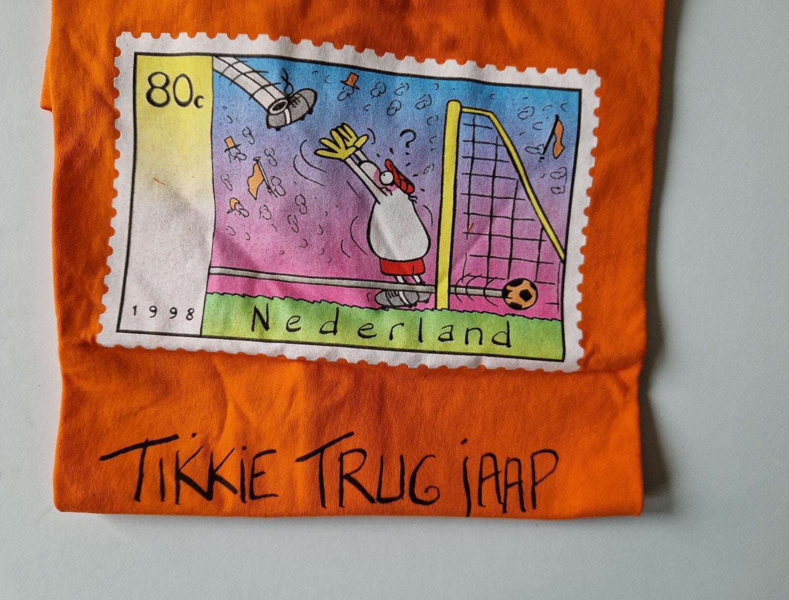 2 Oranje T-shirts Tikkie Trug Jaap - nieuw - L + XXL, Kleding | Dames, Ophalen, Nieuw, Oranje of Koningsdag