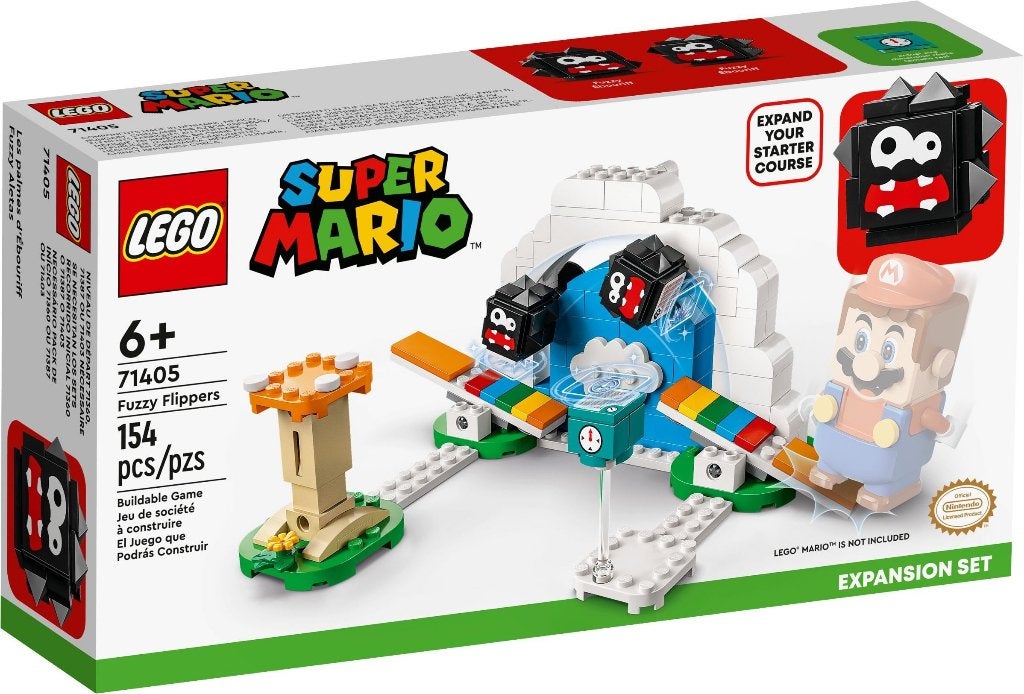 LEGO 71405 Fuzzy Flippers (Super Mario, Expansion Set), Overige thema's, Lego, Nieuw, Ophalen of Verzenden