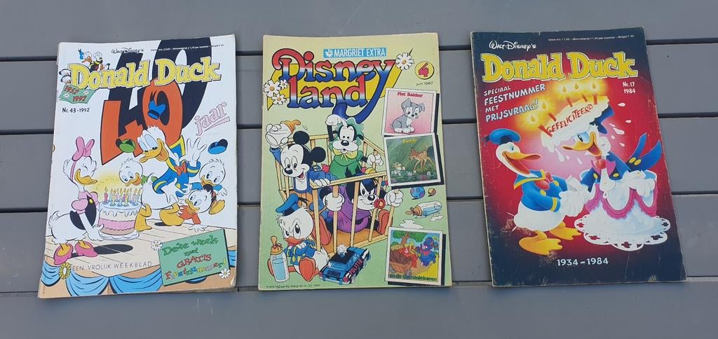Donald Duck, Boeken, Stripboeken, Meerdere stripboeken, Ophalen of Verzenden, Gelezen