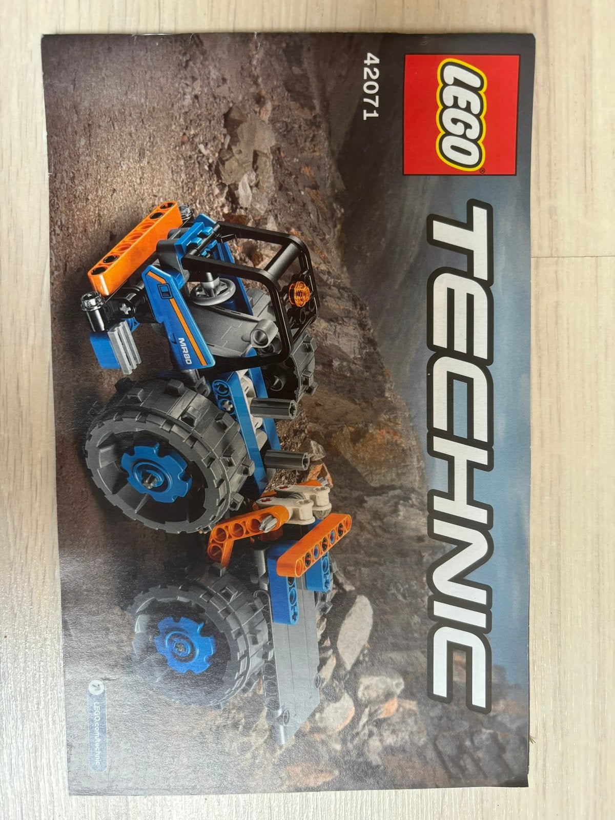 LEGO Technic 42071 Dozerlader - Handleiding inbegrepen, Ophalen of Verzenden, Zo goed als nieuw, Overige merken