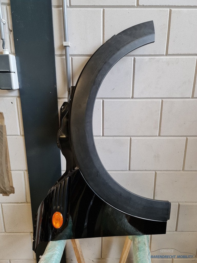 Spatbord rechts voor Mini Cooper R56 zwart zijscherm origine, Gebruikt, Ophalen of Verzenden, Customer.service@mini.co.uk, Mini