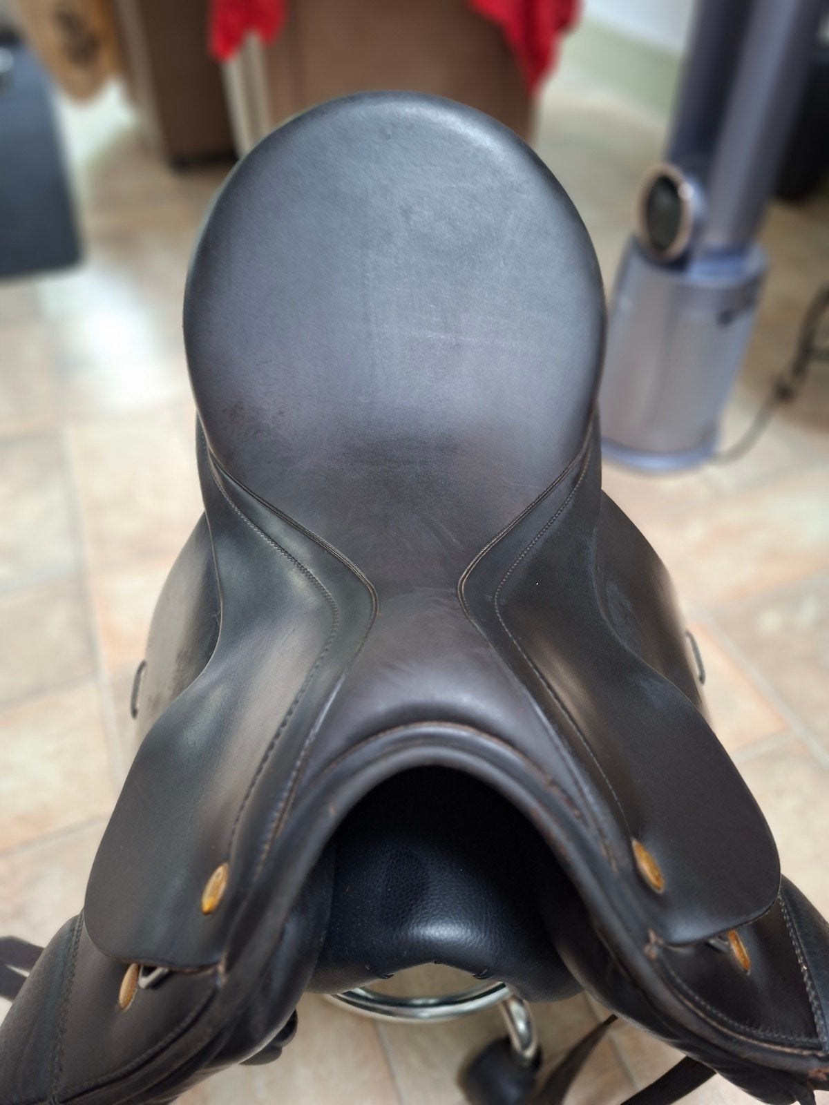 Prestige zadel 17 inch, Ophalen of Verzenden, Zo goed als nieuw, Prestige, Dressuur