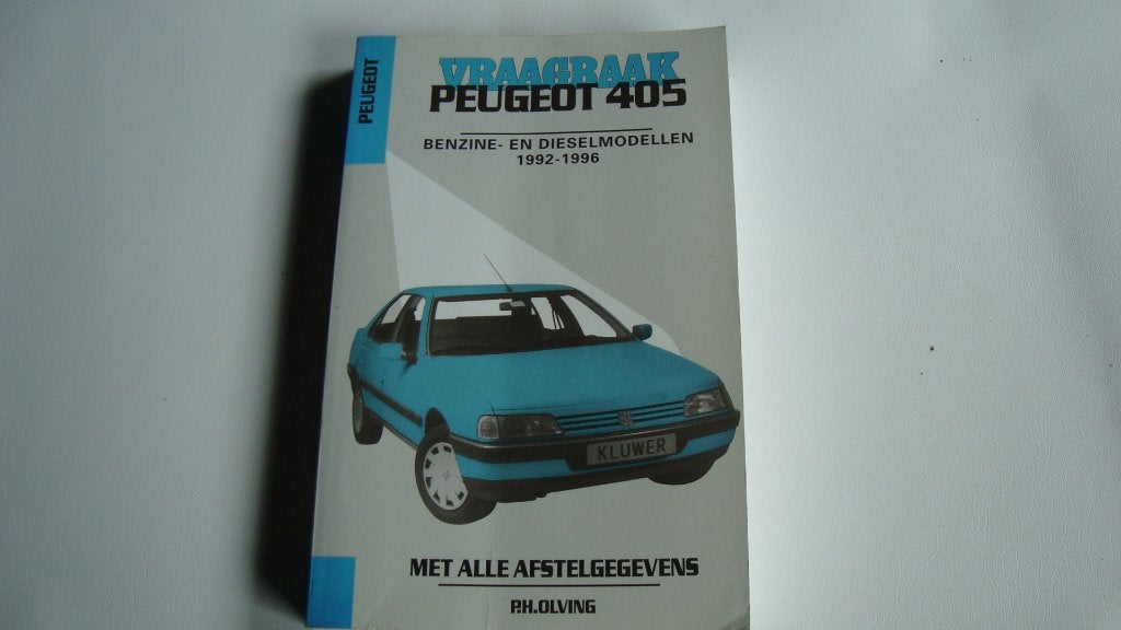 vraagbaak Peugeot 405 1992-1996, Verzenden