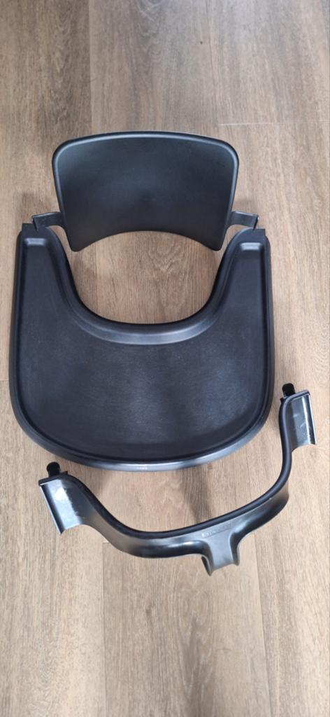 Stokke babyset en tafelblad Zwart, Ophalen of Verzenden, Gebruikt, Overige typen, Afneembaar eetblad