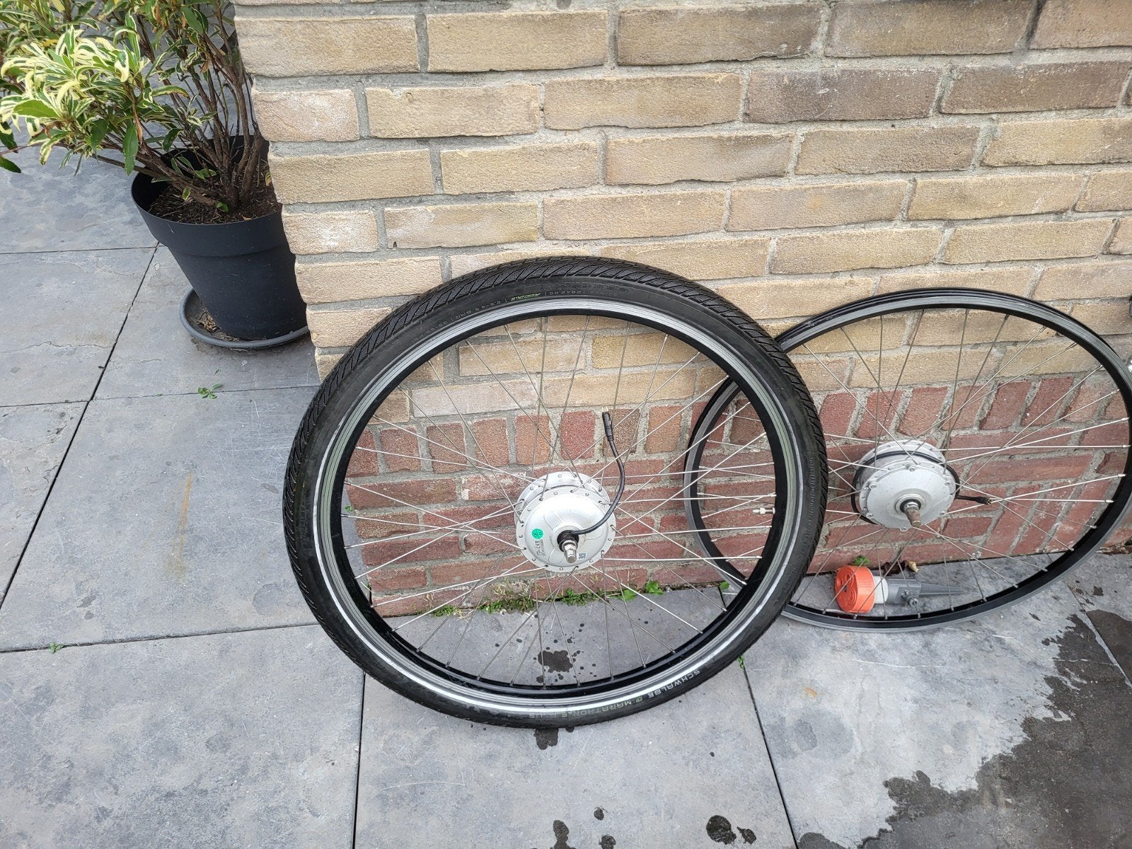 Voorwiel met Bafang motor, Ophalen, Elektrische fiets, Motor, Bafang