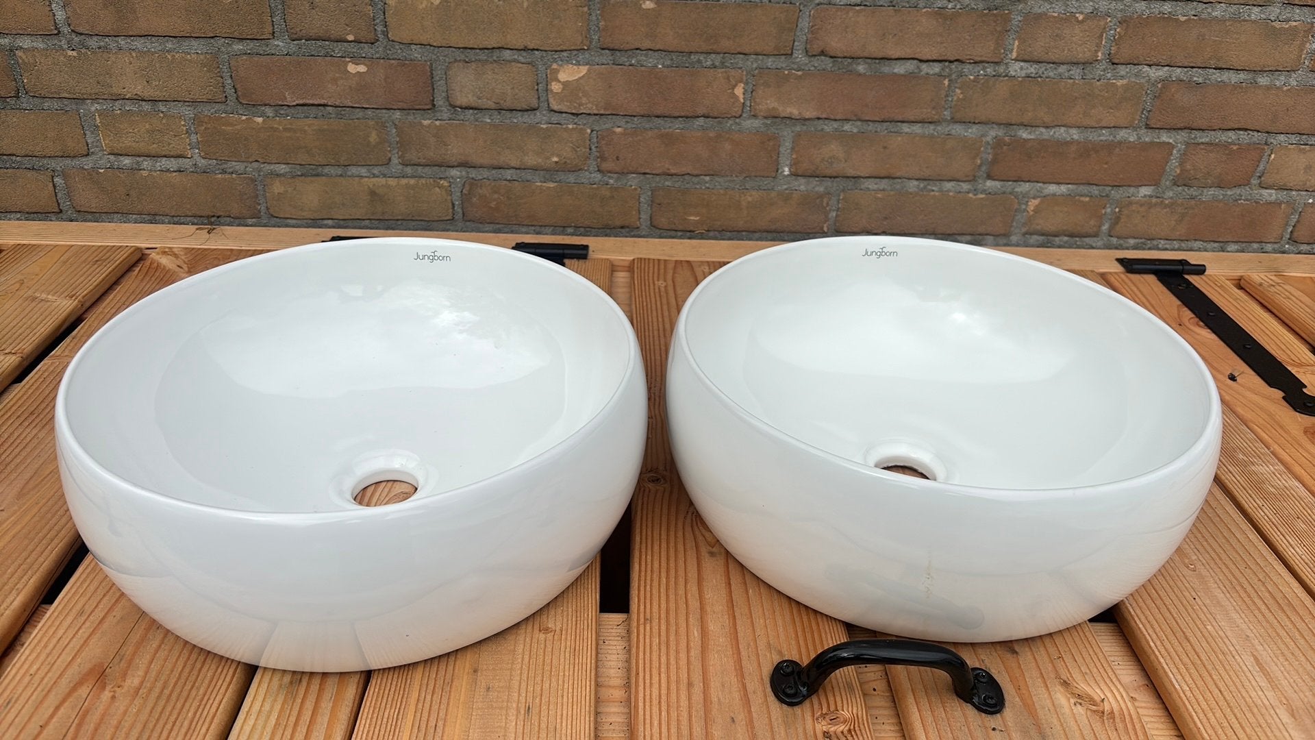 Nette set jungborn waskommen wasbak 36 cm, Ophalen of Verzenden, Zo goed als nieuw