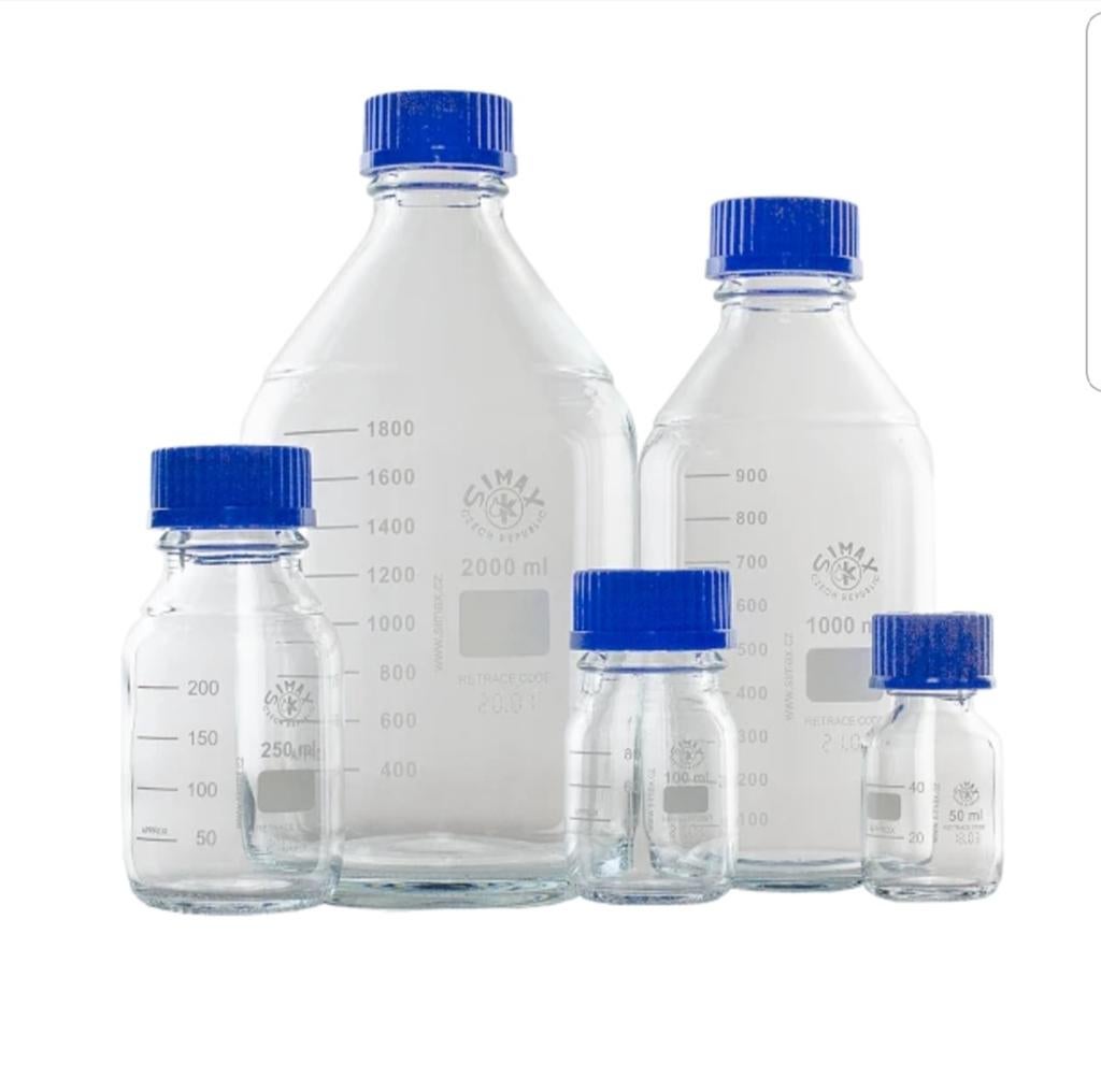 Glazen potten laboratorium, Verzenden