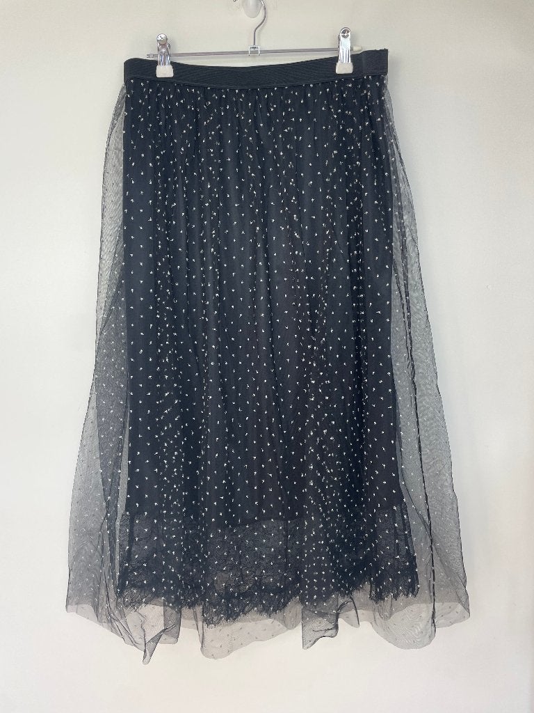 MarcCain rok maat N4 L polkadot tulle maat zwart kant, Kleding | Dames, Maat 38/40 (M), MarcCain, Service@marc-cain.com, Zwart