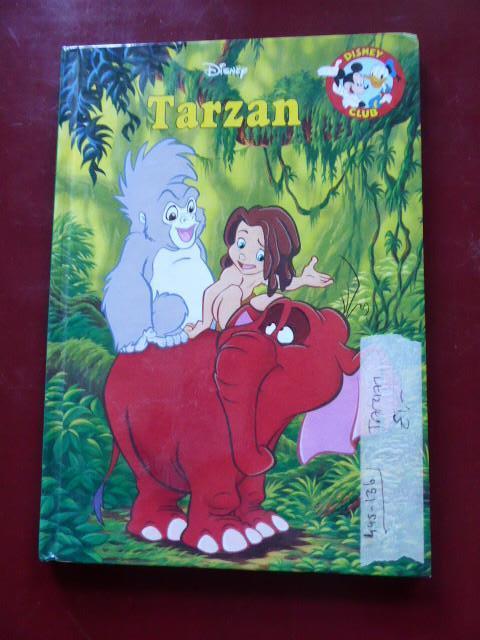 Tarzan (Disney boeken club), Gelezen, 5 of 6 jaar, Fictie algemeen, Jongen of Meisje
