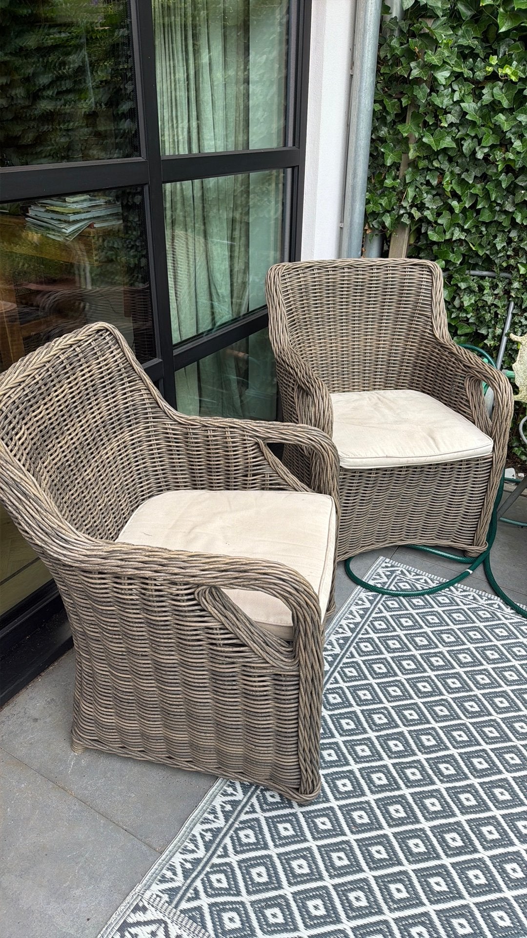 Tuinstoelen, Tuin en Terras, Tuinstoelen, Ophalen of Verzenden, Zo goed als nieuw, Kunststof