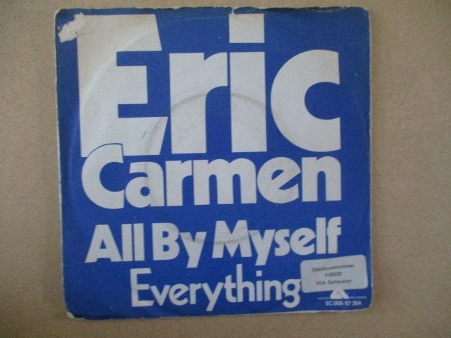 s1294 eric carmen - all by myself, Ophalen, Gebruikt, 7 inch, Overige genres