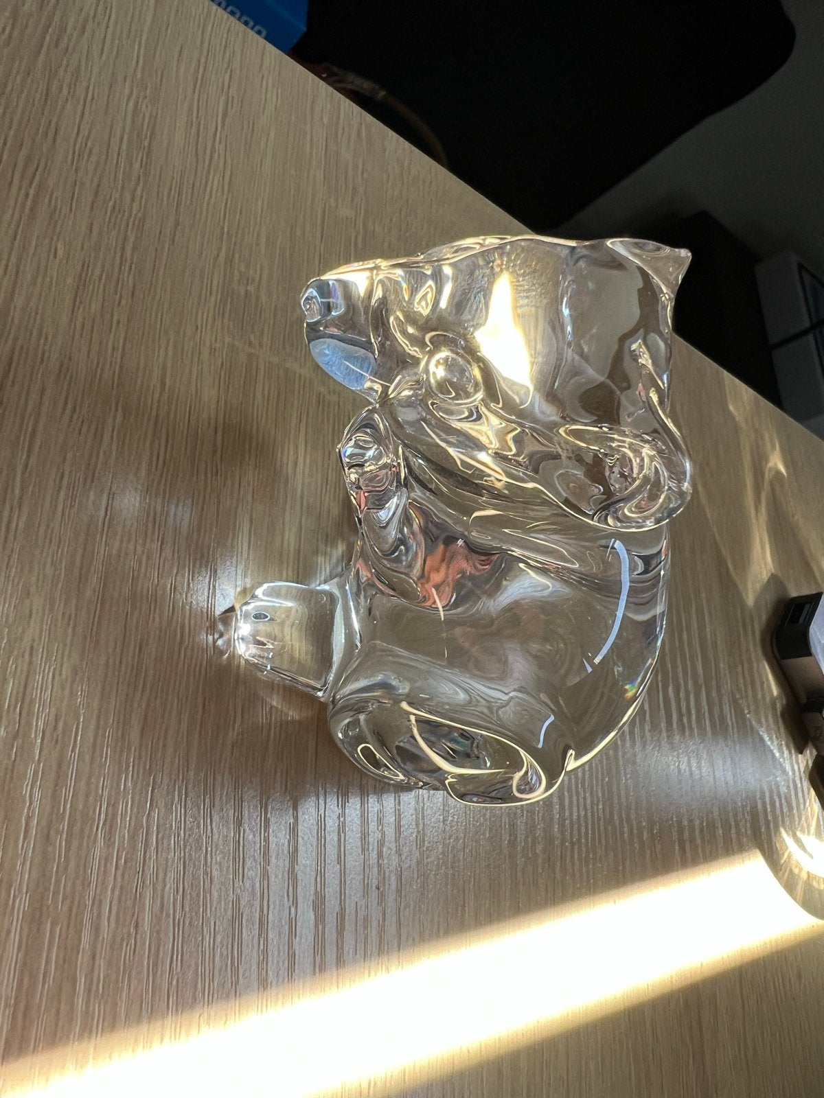 Nachtmann Princess House Pets Kristallen Hond Beeldje, Antiek en Kunst, Ophalen of Verzenden