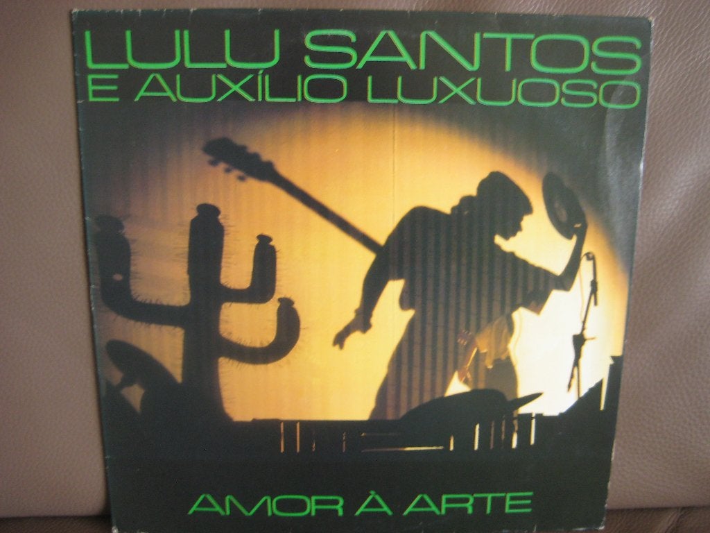 Lulu Santos & Auxílio Luxuoso – Amor À Arte, LP, Ophalen of Verzenden, Zo goed als nieuw, 12 inch