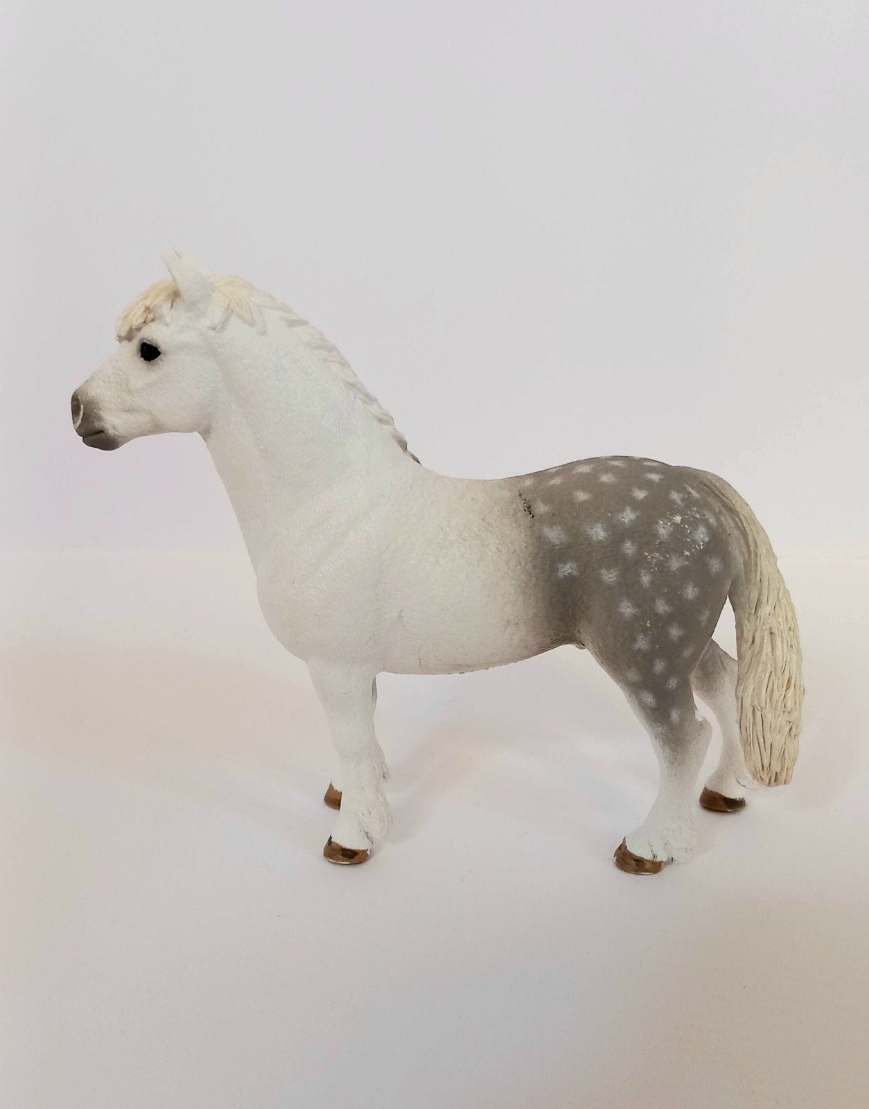 Schleich Knabstrupper Veulen - Speelgoed Paard, Ophalen of Verzenden, Gebruikt