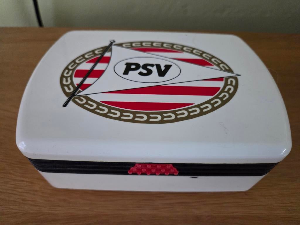 Psv broodtrommel, Broodtrommel, Ophalen of Verzenden, Gebruikt, Kunststof