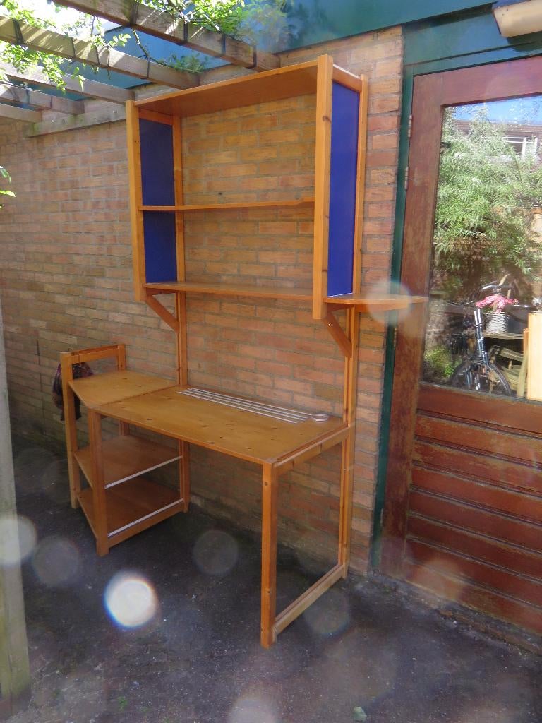 Lundia kast met bureau, Huis en Inrichting, Kasten | Stellingkasten, Ophalen, Gebruikt