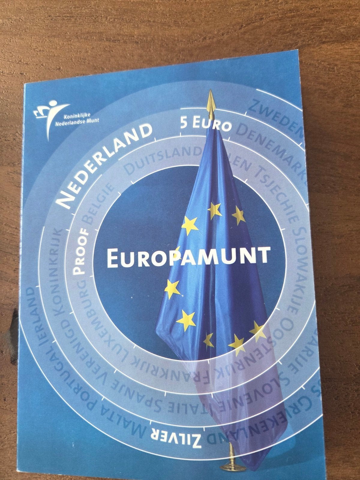 Zilveren Europamunt 5 Euro, Koningin Beatrix, Zilver, Euro's, Ophalen of Verzenden