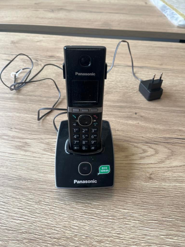 Panasonic KX-TG8051NL draadloze telefoon met broekclip, Ophalen, Gebruikt, 1 handset