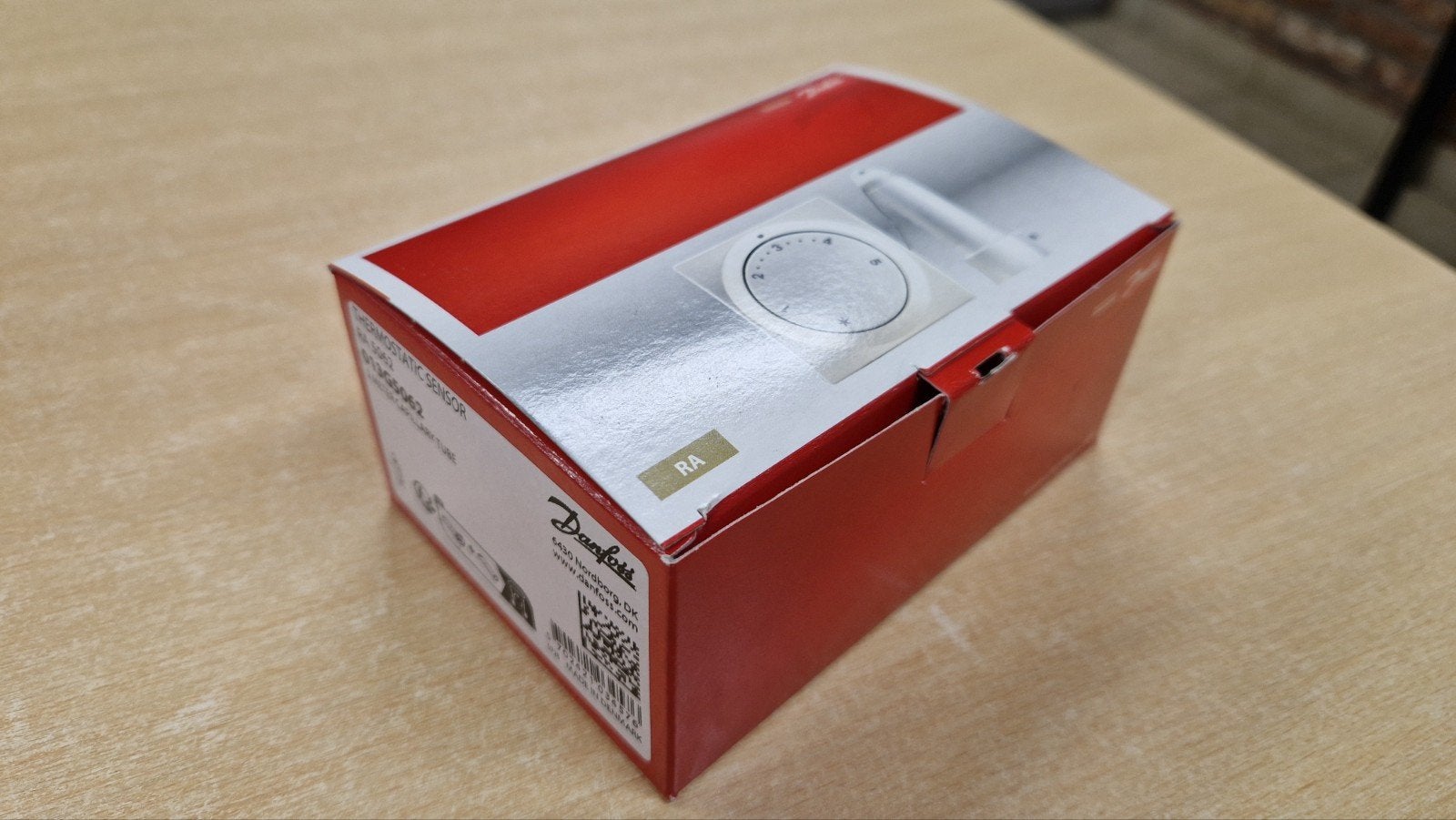 Danfoss RA-N 2950 Thermostaatknop met sensor, Ophalen of Verzenden, Slimme thermostaat, Nieuw