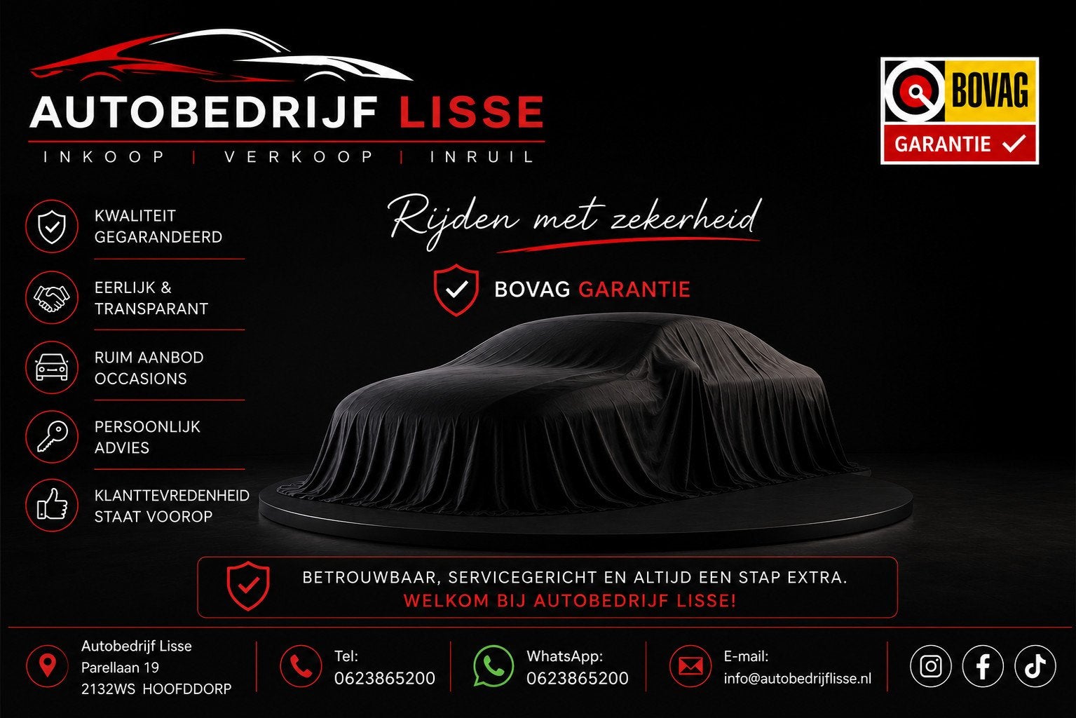 Kia Niro 1.6 GDi Hybrid DynamicPlusLine|Trekhaak|CarPlay|Nap, Gebruikt, Euro 6, 1390 kg, SUV of Terreinwagen
