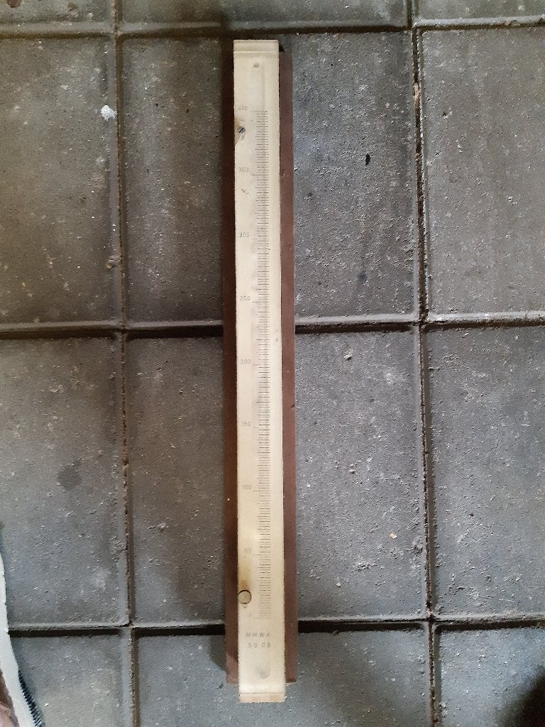 Vintage Hydrometer / Dichtheidsmeter M.M.W.K. S.G. 0.8, Ophalen of Verzenden, Gebruikt