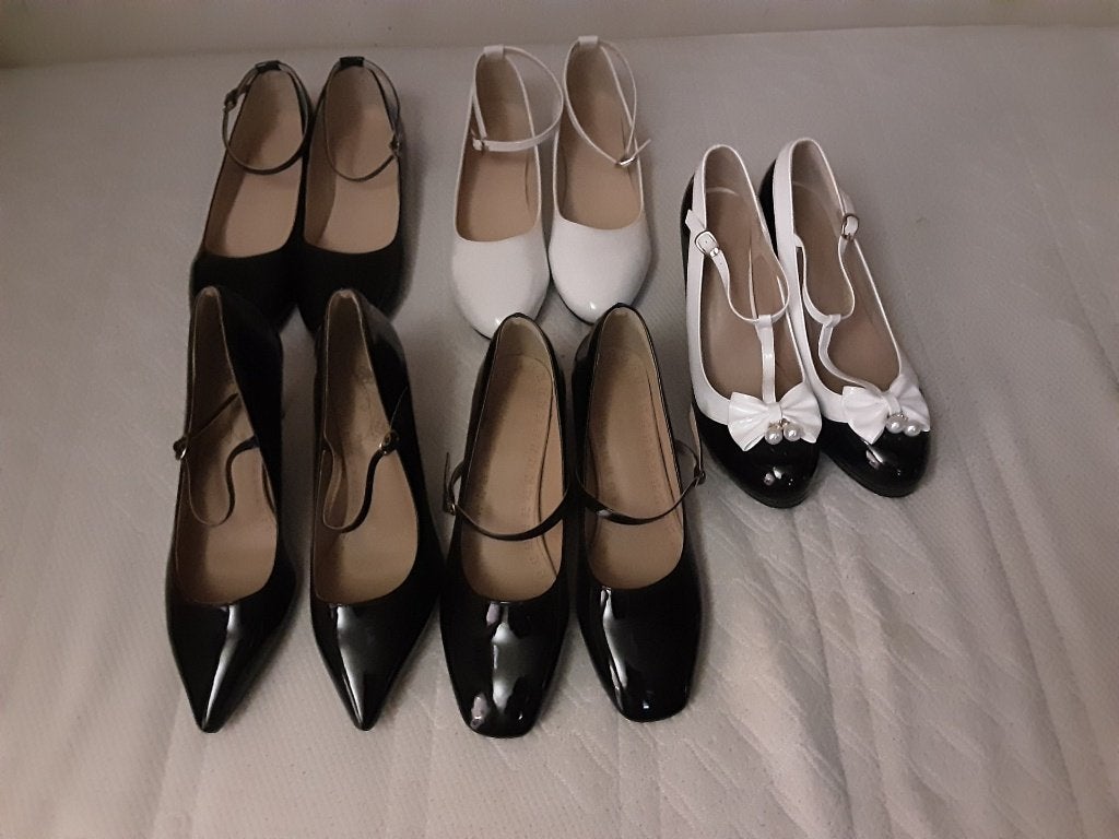 5 paar danesschoenen pumps maat 45, Kleding | Dames, Pumps, Overige kleuren, Verzenden, Nieuw