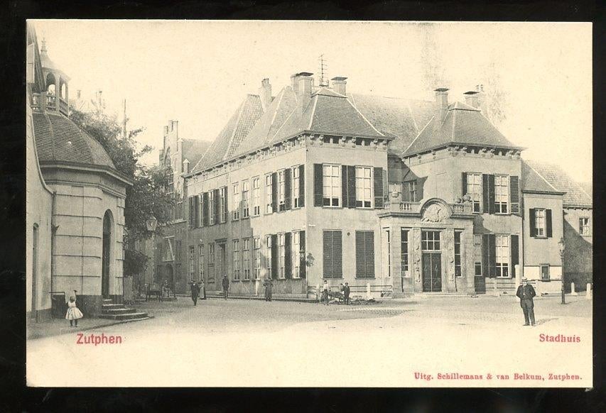 1900 Zutphen Stadhuis (GLD-35), Ophalen, Voor 1920, Gelderland
