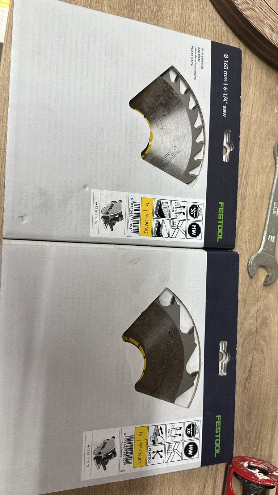 Nieuw Festool Zaagblad 160mm voor Hout