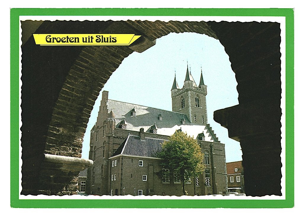37809 Sluis Zeeland 382 Belfort Nette kaart Onbeschreven