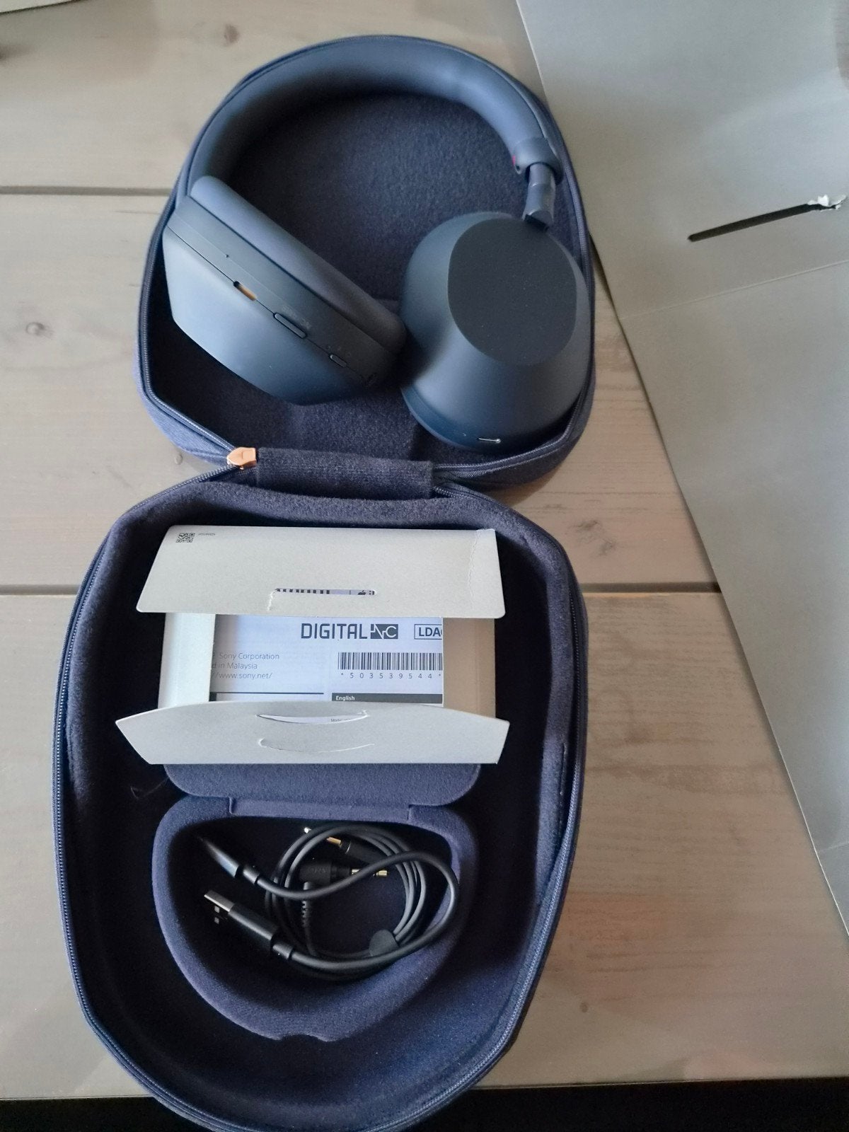 Sony WH-1000XM5 - Midnight Blue, Audio, Tv en Foto, Koptelefoons, Ophalen of Verzenden, Zo goed als nieuw, Draadloos, Sony