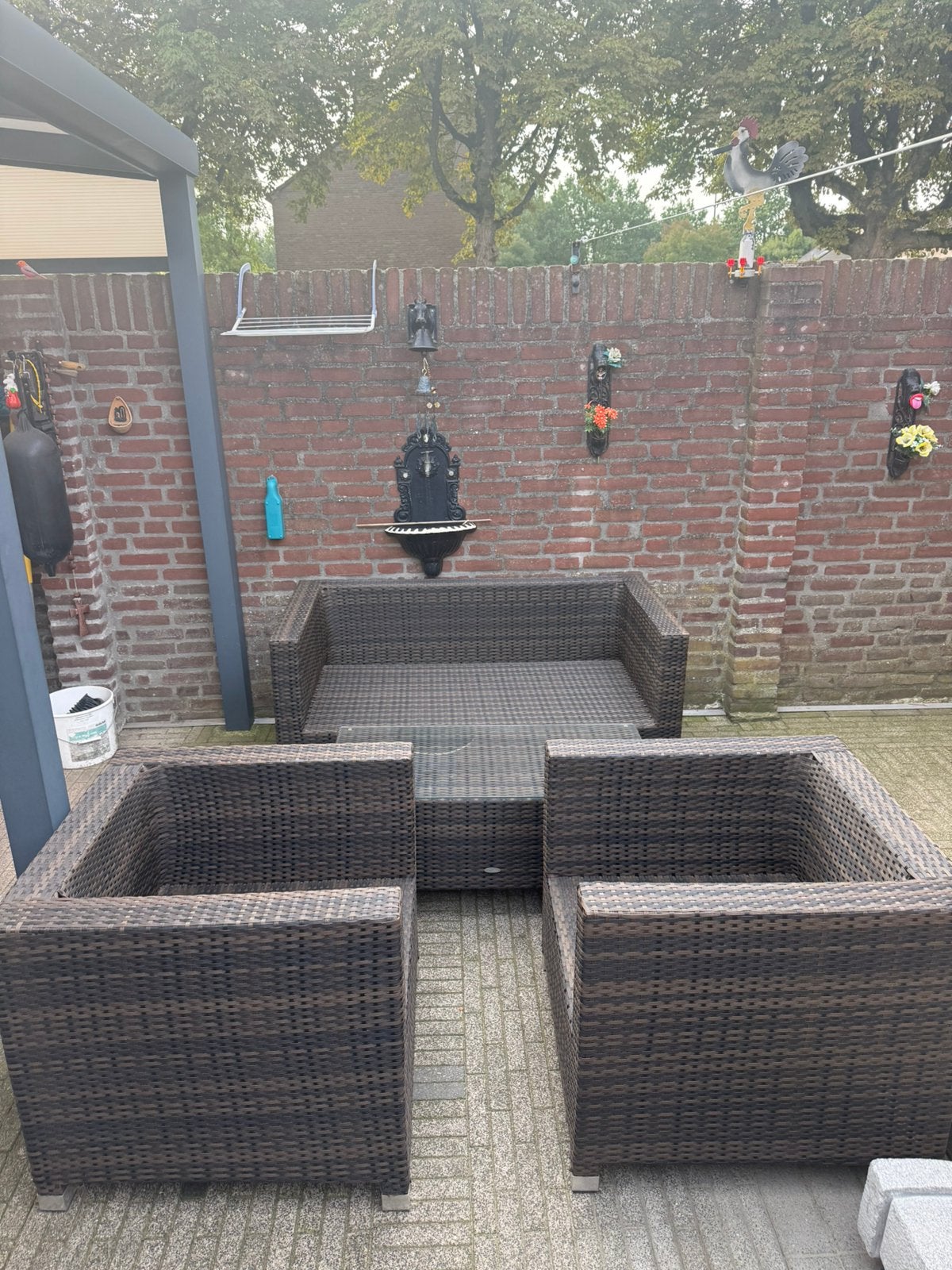 Tuinset loungeset, Ophalen, Zo goed als nieuw
