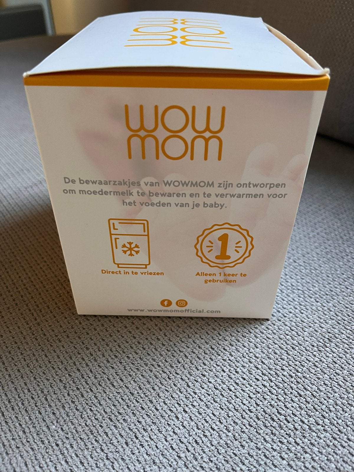WOWMOM Moedermelk Bewaarzakjes - 100 stuks (40 over), Kinderen en Baby's, Babyvoeding en Toebehoren, Overige merken, Bewaarbakje
