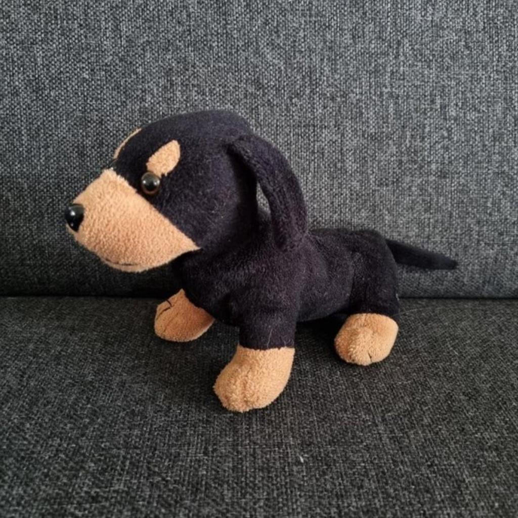 Teckel knuffel hond, Ophalen of Verzenden, Hond