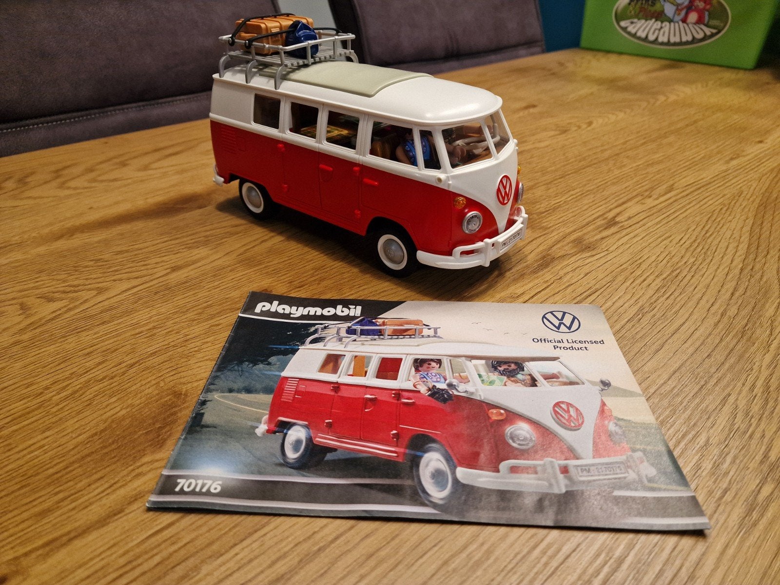 Playmobil Volkswagen T1 Campingbus (70176), Complete set, Voertuig, Ophalen of Verzenden, Zo goed als nieuw