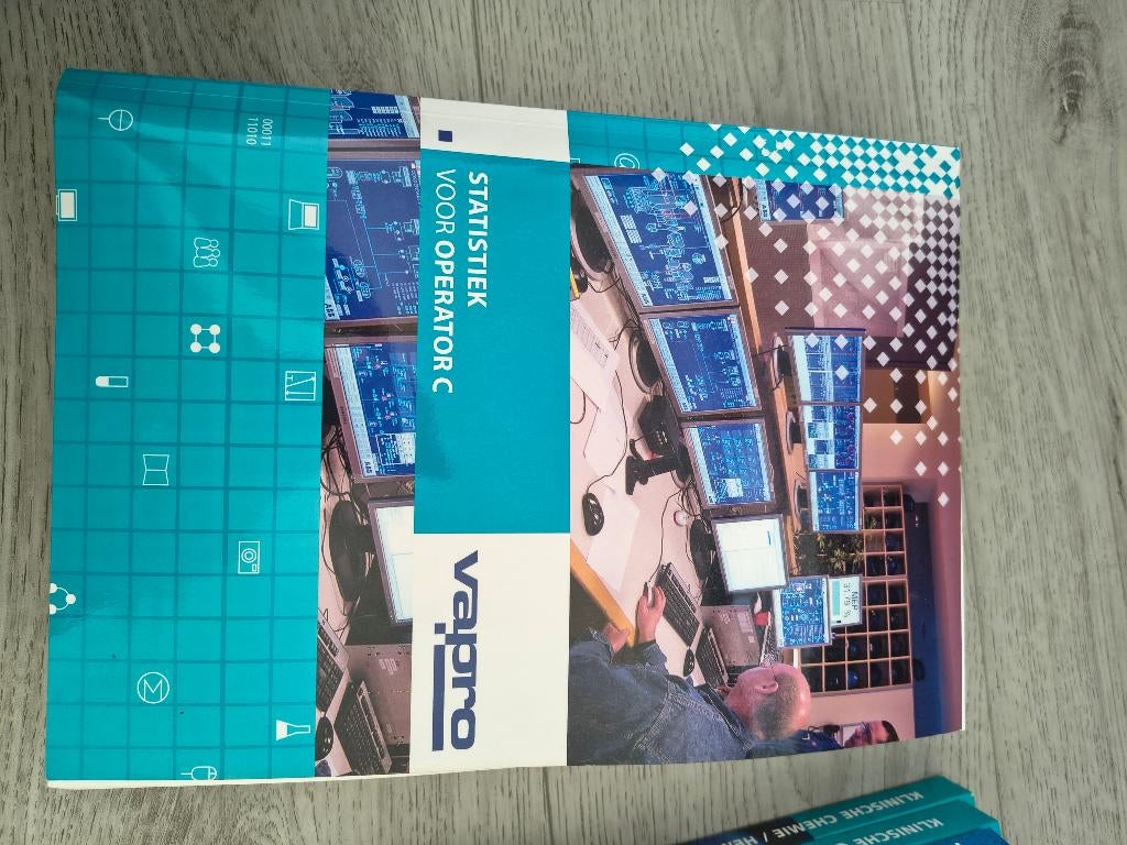Boek "statistiek voor operator c", Gelezen, Overige vakken, Vapro, Ophalen of Verzenden