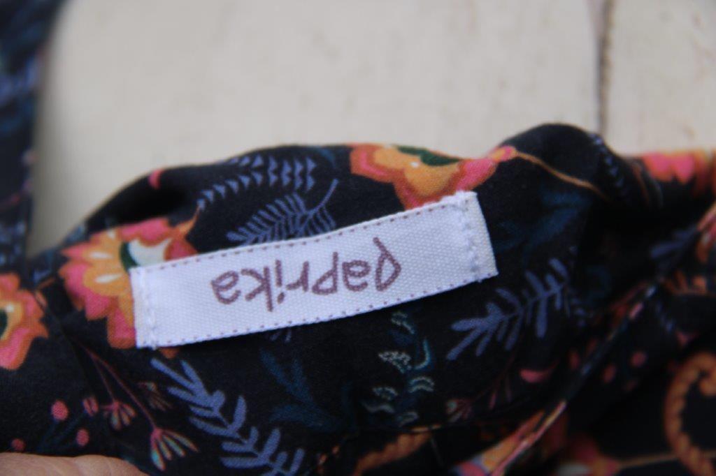 Tuniek donkerblauw/ oranje Paprika mt XXL Vaste prijs, Blauw, Maat 46/48 (XL) of groter, Ophalen of Verzenden, Zo goed als nieuw