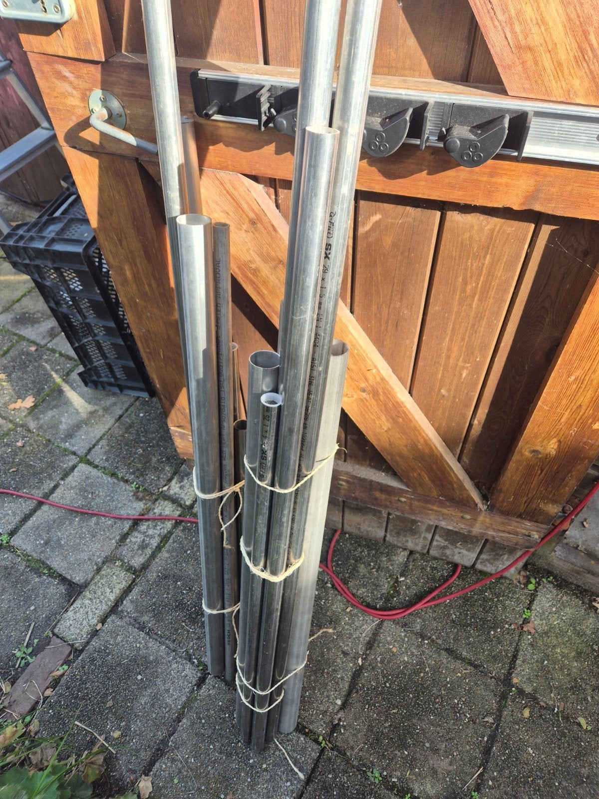 RVS buizen 316L (diverse maten), Doe-het-zelf en Verbouw, Ophalen, Gebruikt, Overige metalen
