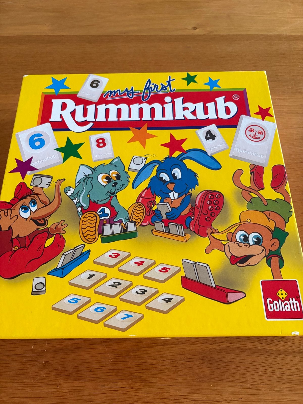 My First Rummikub - Leuk familiespel voor jonge kinderen, Hobby en Vrije tijd, Gezelschapsspellen | Overige, Drie of vier spelers
