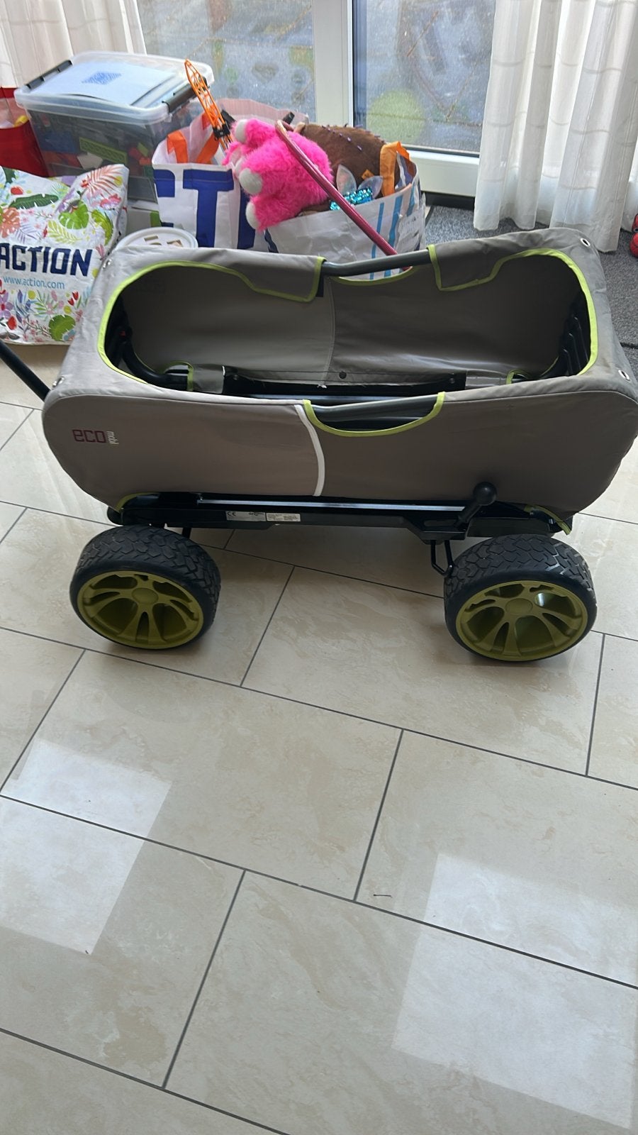 Hauck Eco Buggy - Opvouwbare bolderkar met zonnekap, Ophalen, Opvouwbaar, Gebruikt