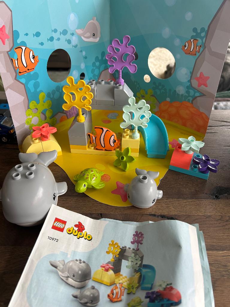 Lego duplo wilde dieren van de oceaan, Ophalen, Zo goed als nieuw, Complete set, Duplo