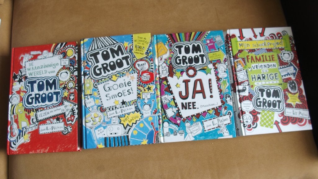 4x Tom Groot, Boeken, Ophalen of Verzenden, Zo goed als nieuw, Liz Pichon, Fictie algemeen