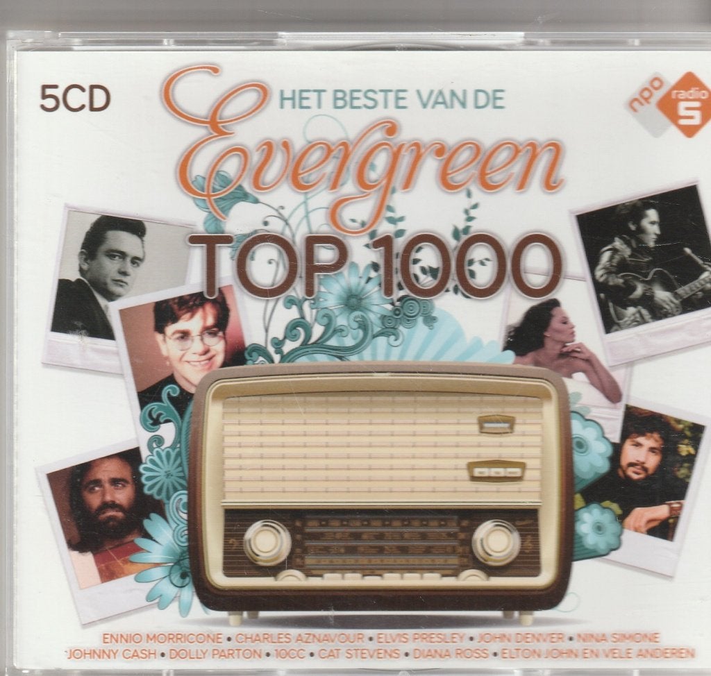 Het Beste van de Evergreen TOP 100  ( 5 cd set ), Ophalen of Verzenden, Zo goed als nieuw