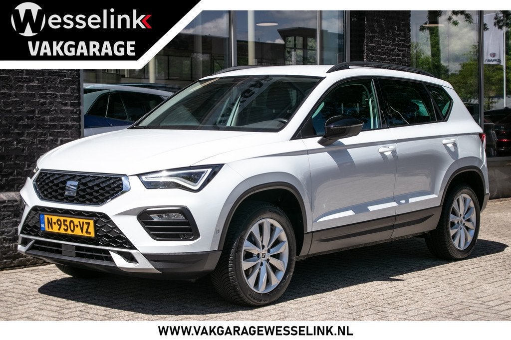 SEAT Ateca 1.5 TSI Style Business Intense | Leder | 1800kg t, Auto's, Seat, 12 maanden, 4 cilinders, Ateca, Wit