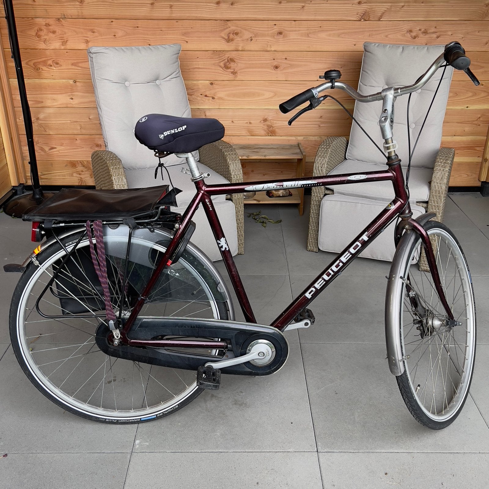 Peugeot Deauville Herenfiets met 7 versnellingen, Ophalen, Gebruikt, Overige merken, Versnellingen