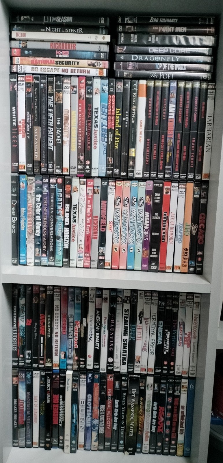 120 dvd's, Alle leeftijden, Ophalen of Verzenden, Gebruikt, Overige gebieden