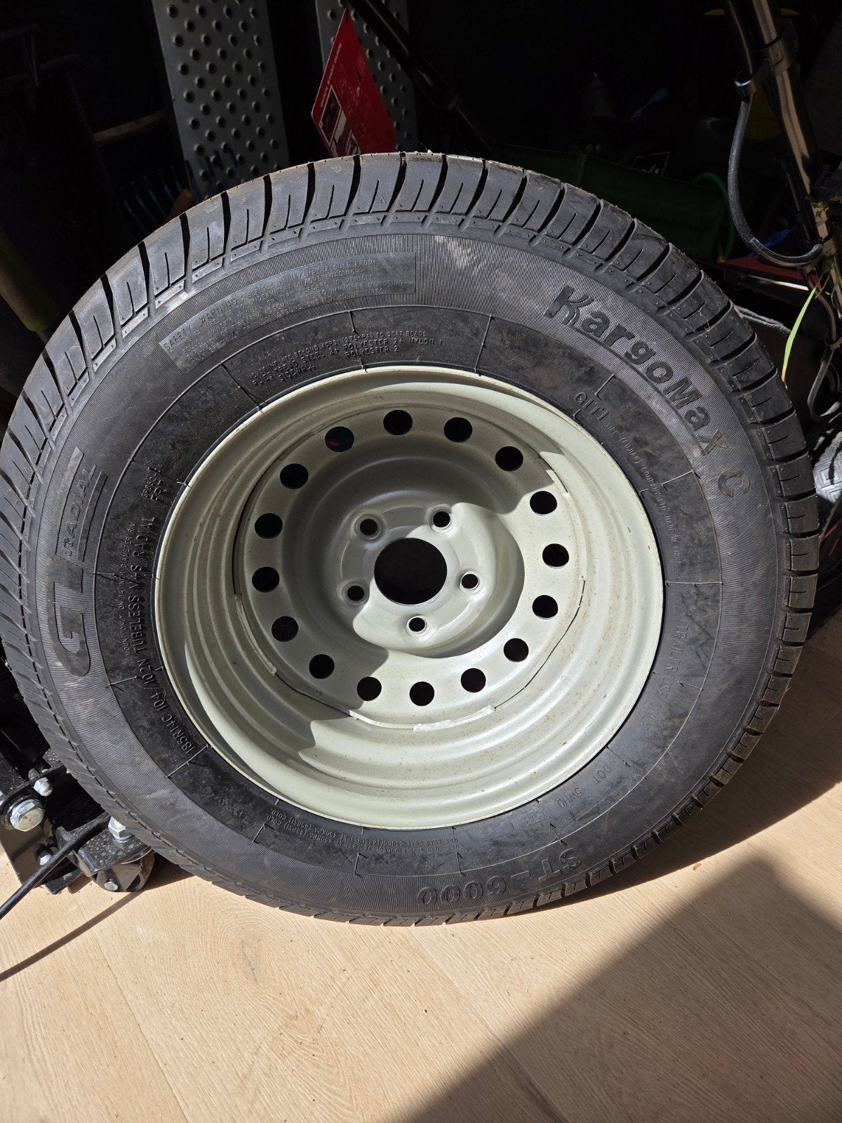 Caravan reservewiel 185R14C Tubeless M+S, Ophalen of Verzenden, Nieuw